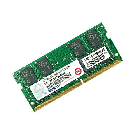 MEMORY MODULE, 16G SO-DDR4-2400 1GX8 1.2V SAM